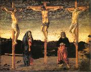Andrea del Castagno Crucifixion  hhh oil on canvas